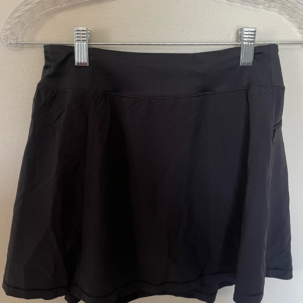 Black Athletic Skirt